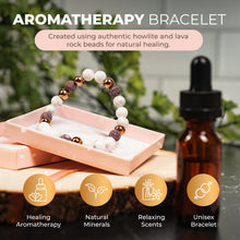 Load image into Gallery viewer, Lava Rock Aromatherapy Bracelet